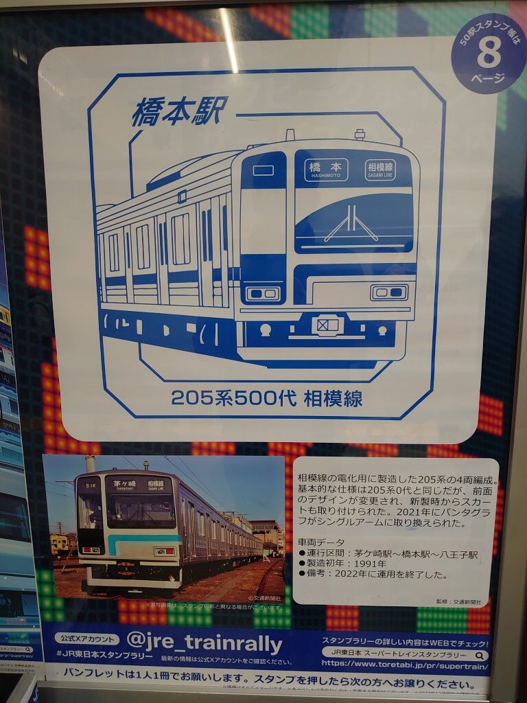 スーパートレインスタンプラリー 新幹線でGo！ のセミコンプリート 